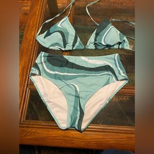 Two-piece bathing suit. Unbranded. NWOT.